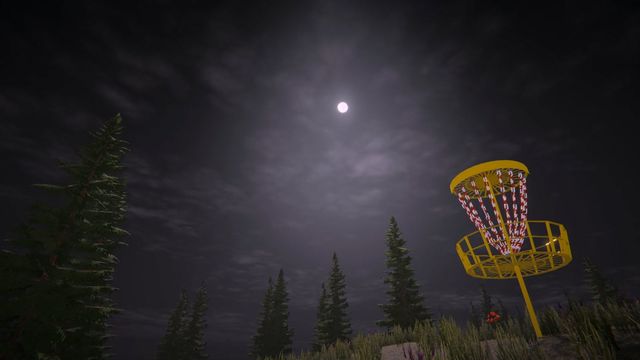 Pine Coast hole 1 at night